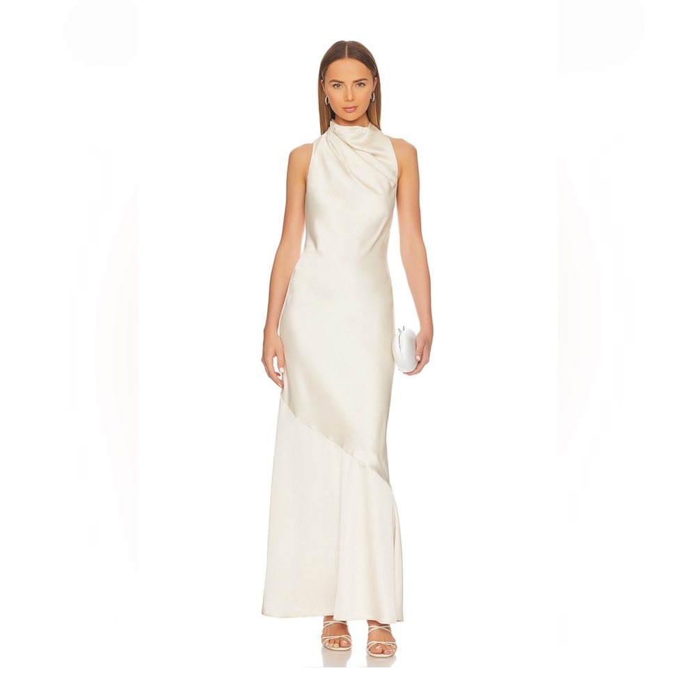 Lana Maxi Dress in Buttercream